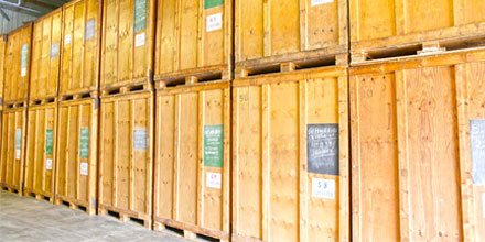 Clean, secure warehouse facilities including high-security storage to government-approved standards